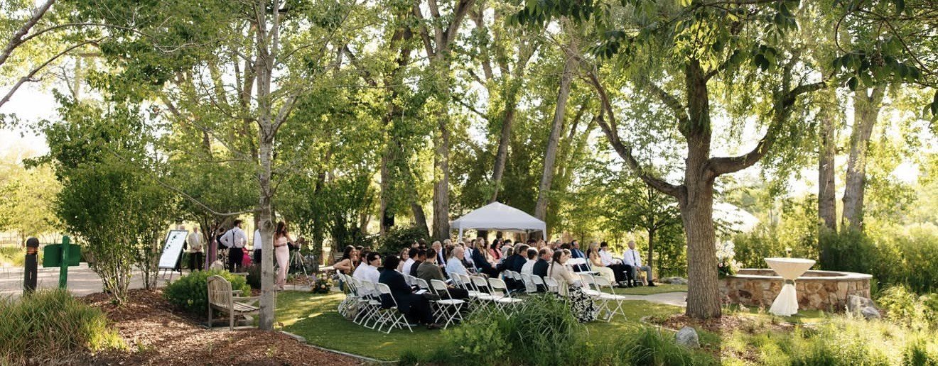 Couple portrait at an editorial wedding venue