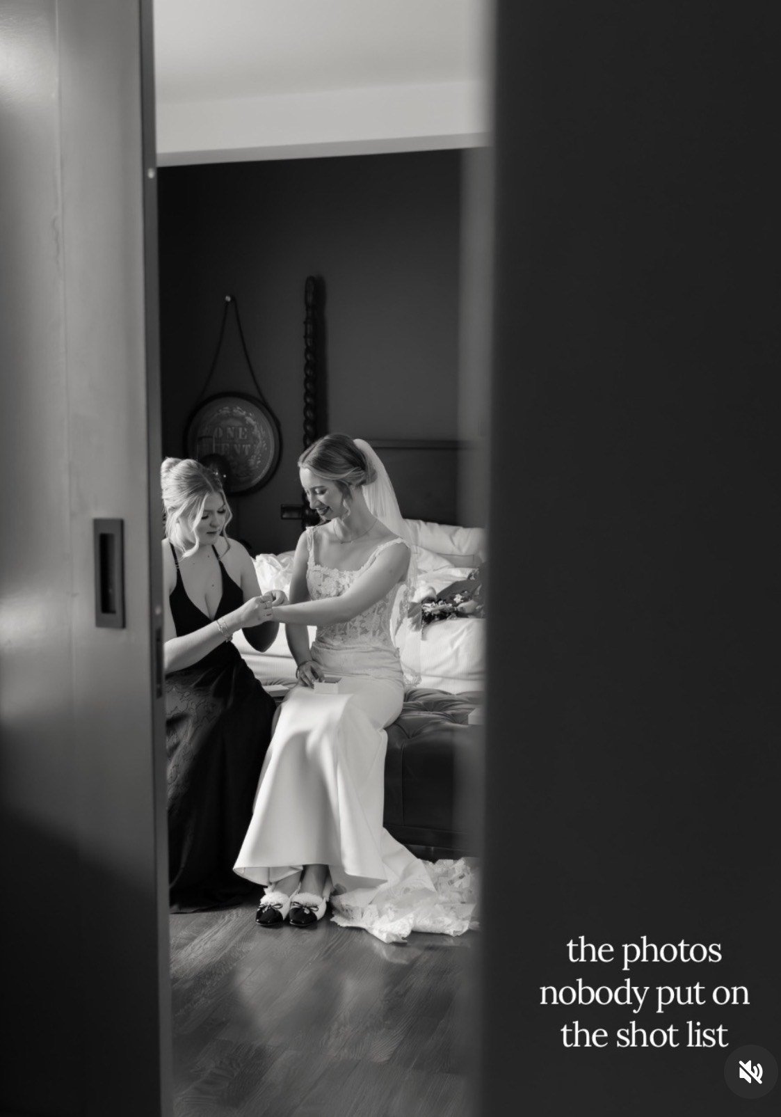 Editorial wedding moment from Elizabeth Ann Photography