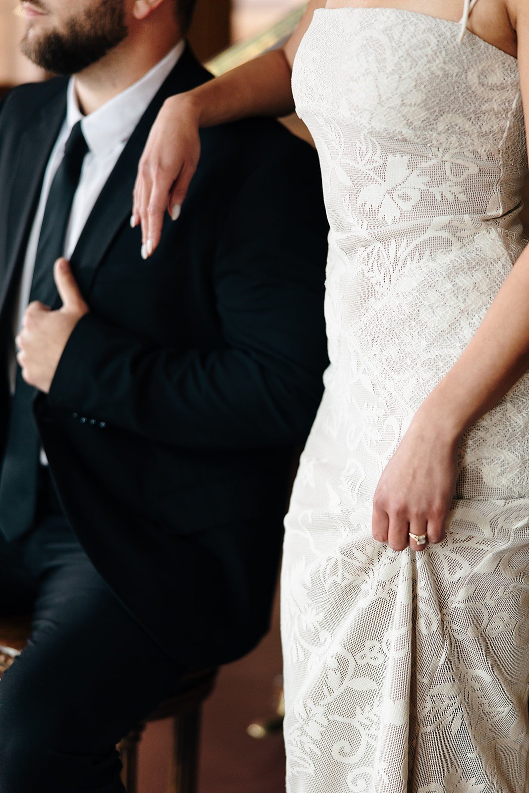 Destination wedding portrait