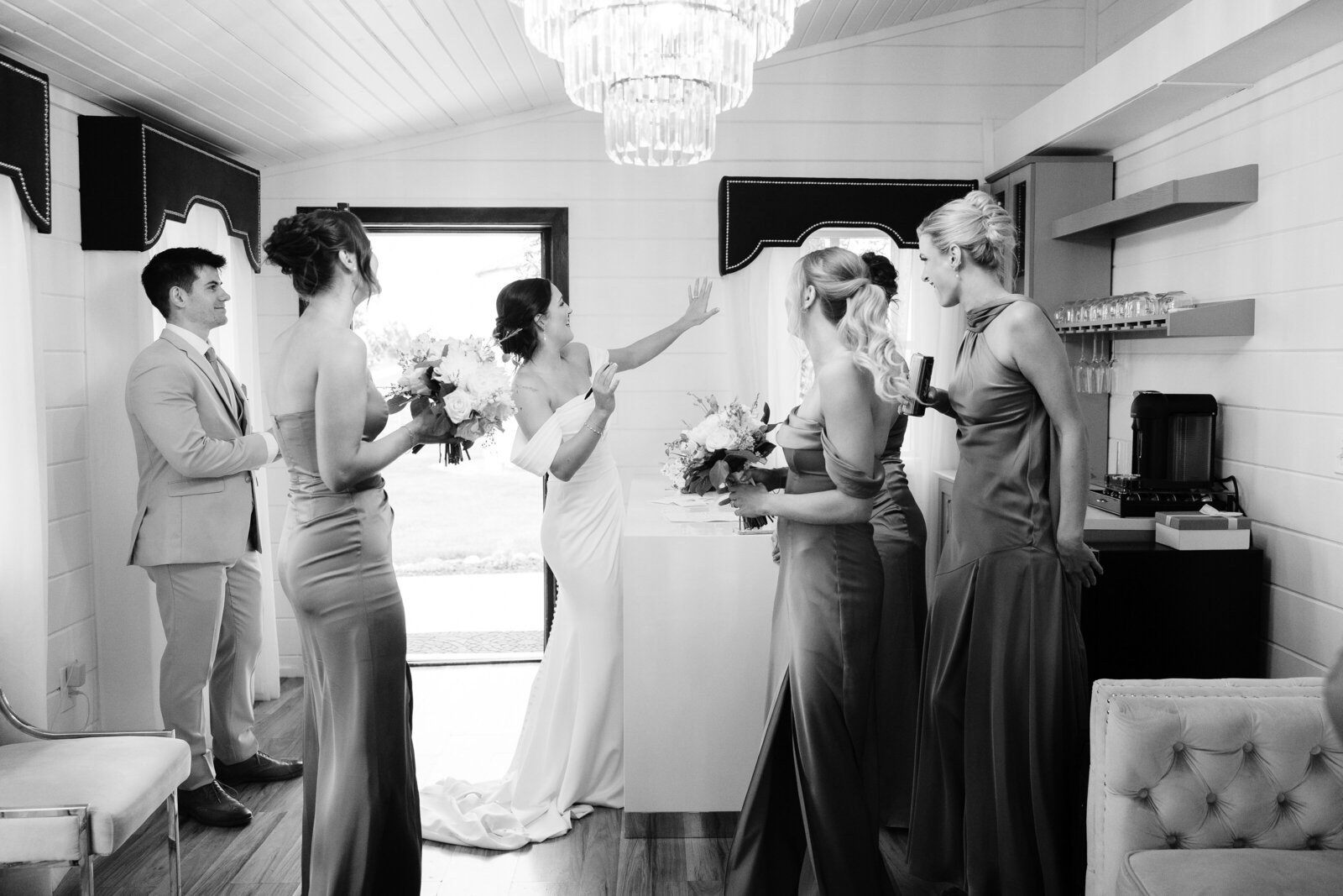 Editorial wedding couple portrait by Des Moines wedding photographer Elizabeth Ann Photography
