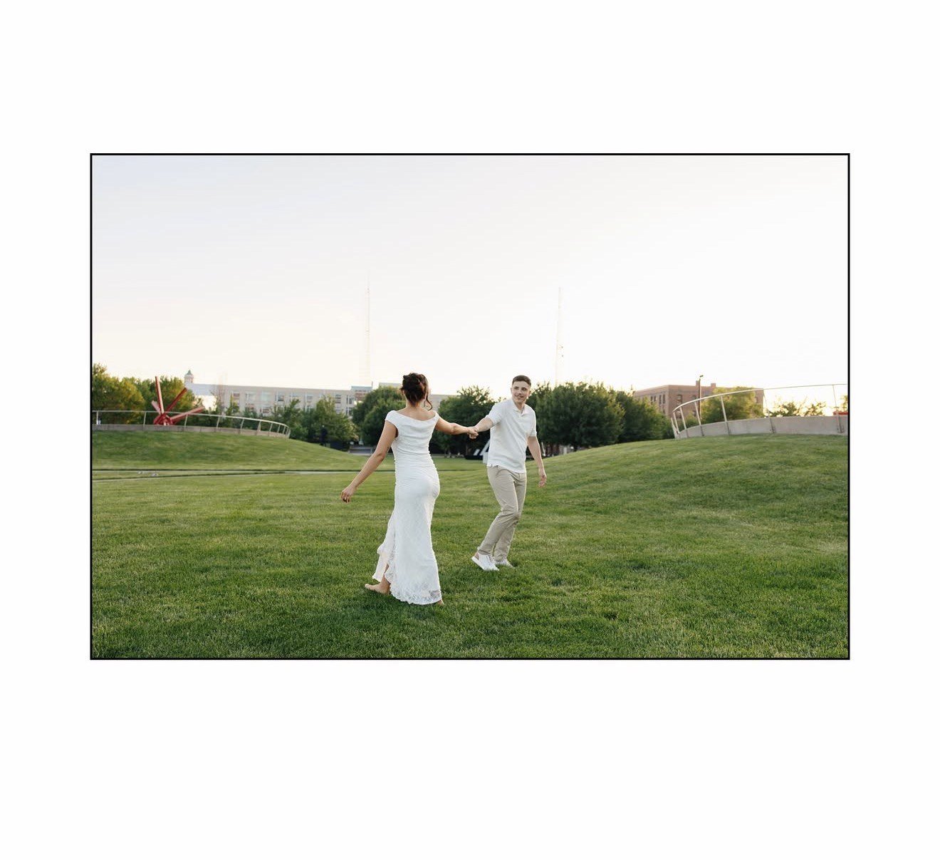 Editorial wedding portrait by Elizabeth Ann Photography